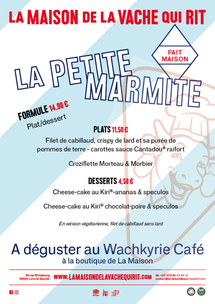 Flyer menu petite marmite