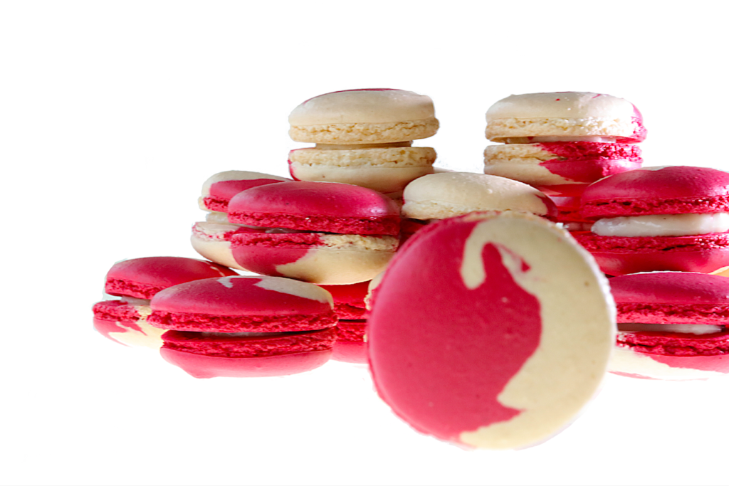 macarons bicolores